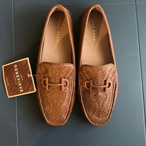 Cole Haan Leather Genevieve Flats- Tully Driver